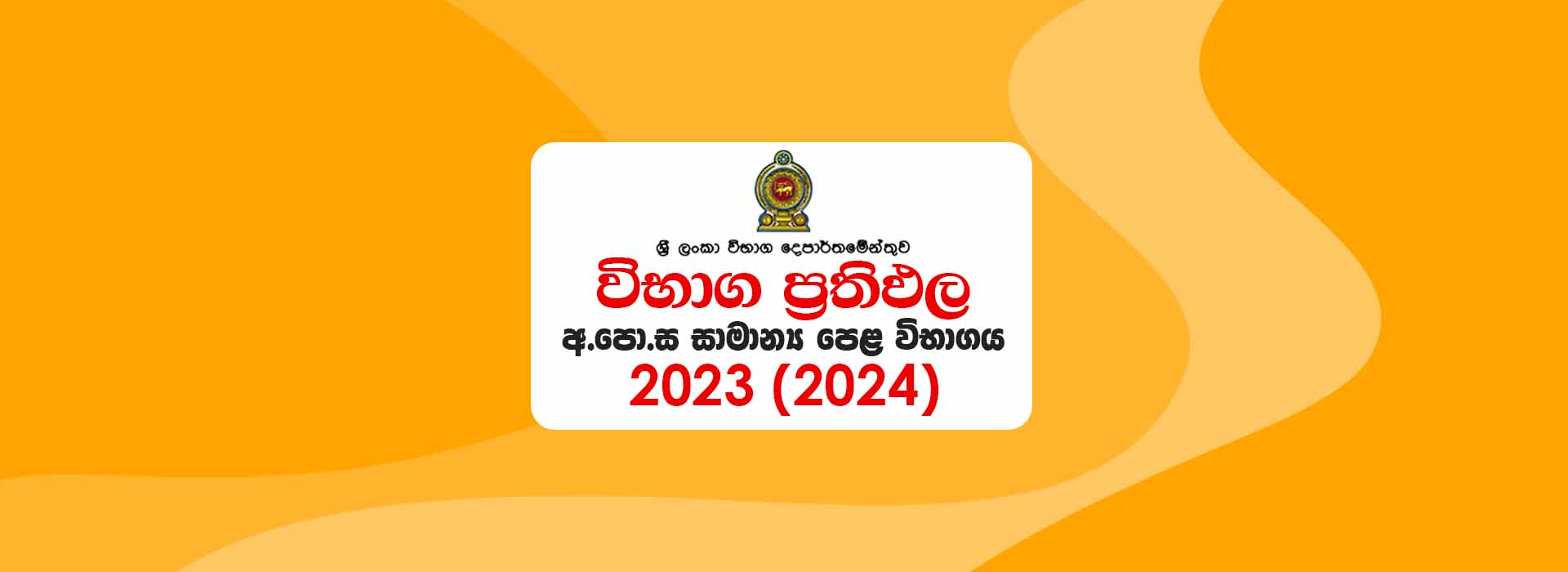 O/L Results 2023 (2024) Release Date Mathematics.lk